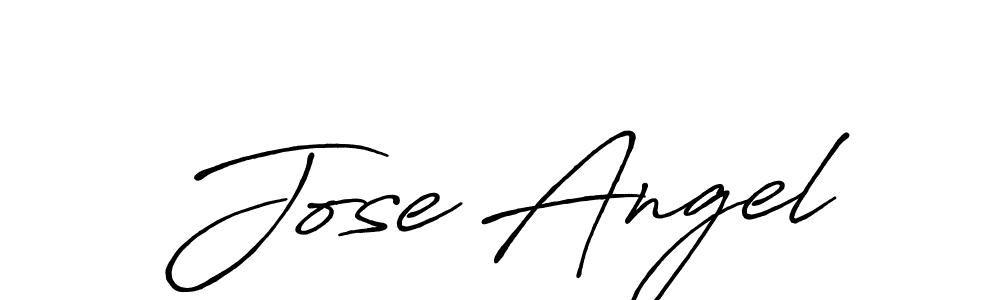 How to make Jose Angel signature? Antro_Vectra_Bolder is a professional autograph style. Create handwritten signature for Jose Angel name. Jose Angel signature style 7 images and pictures png