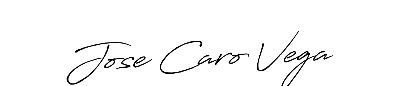 It looks lik you need a new signature style for name Jose Caro Vega. Design unique handwritten (Antro_Vectra_Bolder) signature with our free signature maker in just a few clicks. Jose Caro Vega signature style 7 images and pictures png