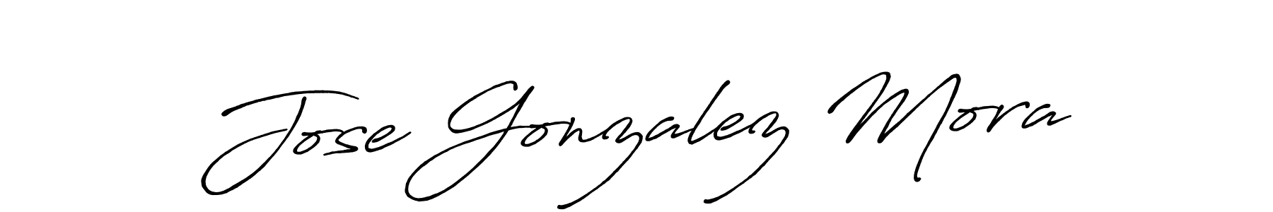The best way (Antro_Vectra_Bolder) to make a short signature is to pick only two or three words in your name. The name Jose Gonzalez Mora include a total of six letters. For converting this name. Jose Gonzalez Mora signature style 7 images and pictures png