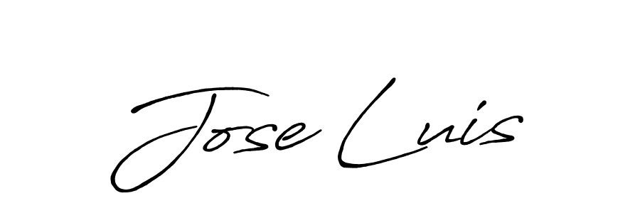 It looks lik you need a new signature style for name Jose Luis. Design unique handwritten (Antro_Vectra_Bolder) signature with our free signature maker in just a few clicks. Jose Luis signature style 7 images and pictures png