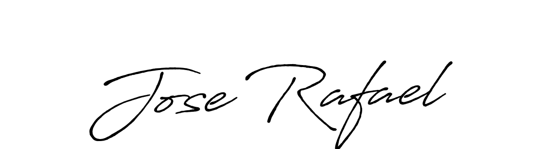 Make a beautiful signature design for name Jose Rafael. With this signature (Antro_Vectra_Bolder) style, you can create a handwritten signature for free. Jose Rafael signature style 7 images and pictures png