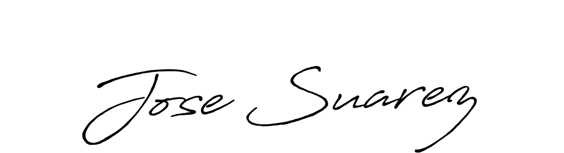 Also You can easily find your signature by using the search form. We will create Jose Suarez name handwritten signature images for you free of cost using Antro_Vectra_Bolder sign style. Jose Suarez signature style 7 images and pictures png