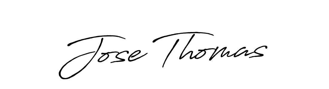 Also we have Jose Thomas name is the best signature style. Create professional handwritten signature collection using Antro_Vectra_Bolder autograph style. Jose Thomas signature style 7 images and pictures png