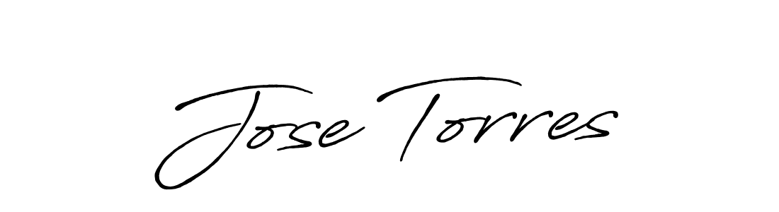 It looks lik you need a new signature style for name Jose Torres. Design unique handwritten (Antro_Vectra_Bolder) signature with our free signature maker in just a few clicks. Jose Torres signature style 7 images and pictures png