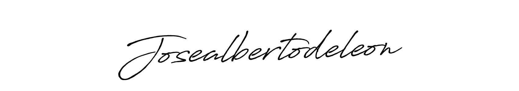 It looks lik you need a new signature style for name Josealbertodeleon. Design unique handwritten (Antro_Vectra_Bolder) signature with our free signature maker in just a few clicks. Josealbertodeleon signature style 7 images and pictures png