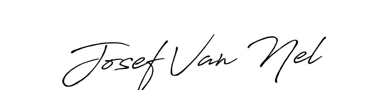 Also we have Josef Van Nel name is the best signature style. Create professional handwritten signature collection using Antro_Vectra_Bolder autograph style. Josef Van Nel signature style 7 images and pictures png