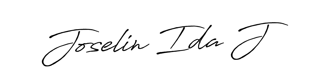 How to make Joselin Ida J signature? Antro_Vectra_Bolder is a professional autograph style. Create handwritten signature for Joselin Ida J name. Joselin Ida J signature style 7 images and pictures png