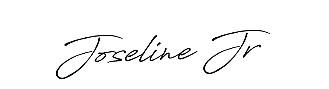 How to make Joseline Jr signature? Antro_Vectra_Bolder is a professional autograph style. Create handwritten signature for Joseline Jr name. Joseline Jr signature style 7 images and pictures png