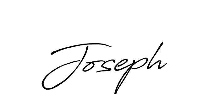 Joseph  stylish signature style. Best Handwritten Sign (Antro_Vectra_Bolder) for my name. Handwritten Signature Collection Ideas for my name Joseph . Joseph  signature style 7 images and pictures png