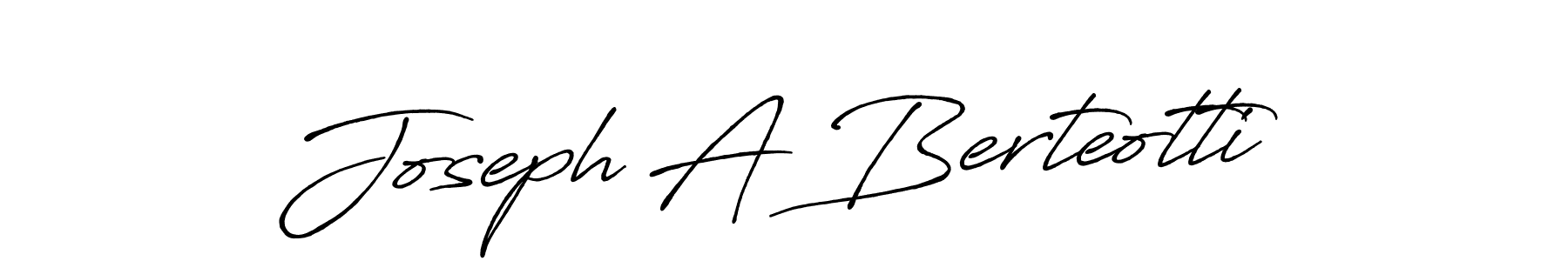 Antro_Vectra_Bolder is a professional signature style that is perfect for those who want to add a touch of class to their signature. It is also a great choice for those who want to make their signature more unique. Get Joseph A Berteotti name to fancy signature for free. Joseph A Berteotti signature style 7 images and pictures png