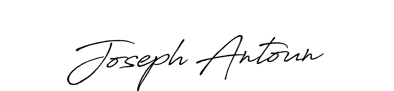 It looks lik you need a new signature style for name Joseph Antoun. Design unique handwritten (Antro_Vectra_Bolder) signature with our free signature maker in just a few clicks. Joseph Antoun signature style 7 images and pictures png