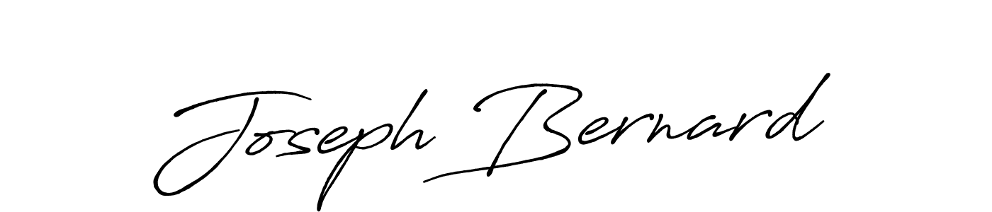 Create a beautiful signature design for name Joseph Bernard. With this signature (Antro_Vectra_Bolder) fonts, you can make a handwritten signature for free. Joseph Bernard signature style 7 images and pictures png