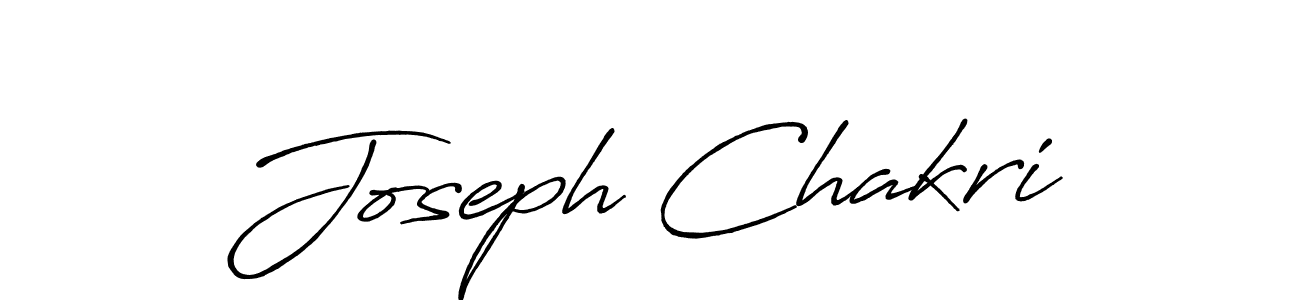 How to make Joseph Chakri signature? Antro_Vectra_Bolder is a professional autograph style. Create handwritten signature for Joseph Chakri name. Joseph Chakri signature style 7 images and pictures png