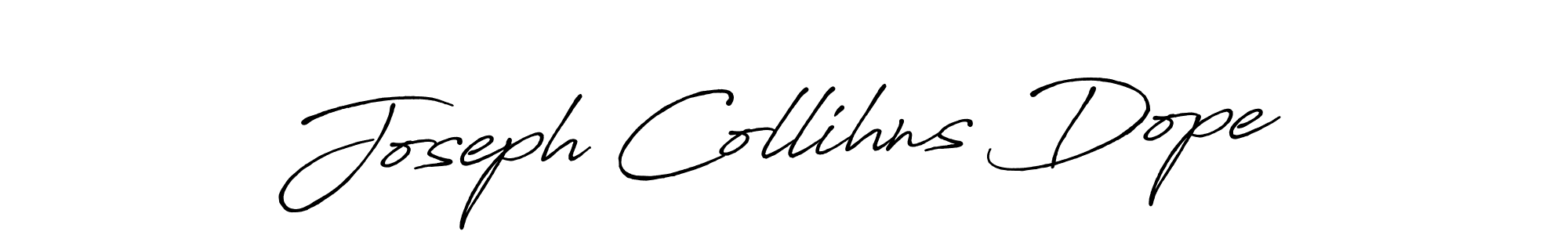 This is the best signature style for the Joseph Collihns Dope name. Also you like these signature font (Antro_Vectra_Bolder). Mix name signature. Joseph Collihns Dope signature style 7 images and pictures png