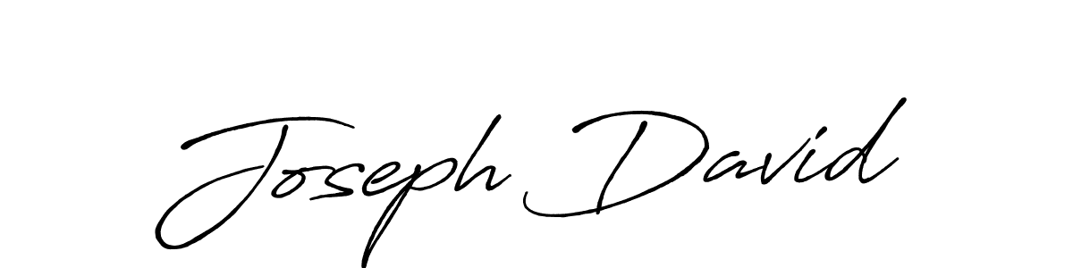 How to make Joseph David signature? Antro_Vectra_Bolder is a professional autograph style. Create handwritten signature for Joseph David name. Joseph David signature style 7 images and pictures png