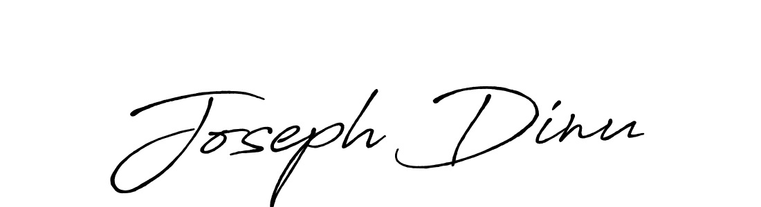 Make a beautiful signature design for name Joseph Dinu. With this signature (Antro_Vectra_Bolder) style, you can create a handwritten signature for free. Joseph Dinu signature style 7 images and pictures png