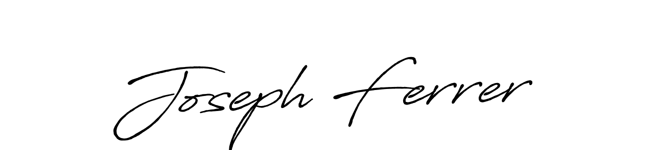 See photos of Joseph Ferrer official signature by Spectra . Check more albums & portfolios. Read reviews & check more about Antro_Vectra_Bolder font. Joseph Ferrer signature style 7 images and pictures png