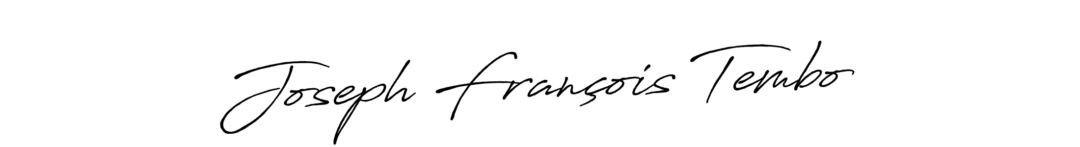 It looks lik you need a new signature style for name Joseph François Tembo. Design unique handwritten (Antro_Vectra_Bolder) signature with our free signature maker in just a few clicks. Joseph François Tembo signature style 7 images and pictures png