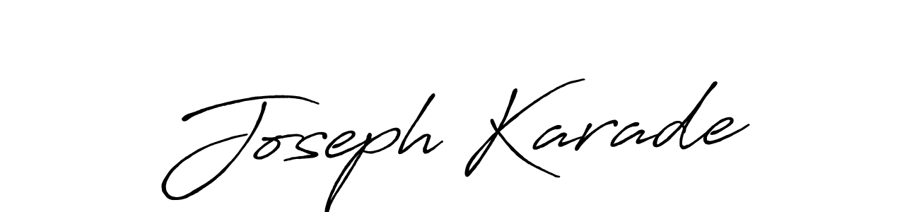 How to Draw Joseph Karade signature style? Antro_Vectra_Bolder is a latest design signature styles for name Joseph Karade. Joseph Karade signature style 7 images and pictures png