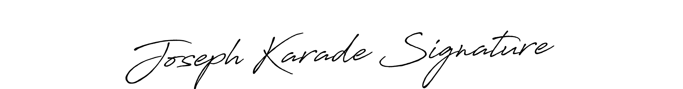 How to make Joseph Karade Signature signature? Antro_Vectra_Bolder is a professional autograph style. Create handwritten signature for Joseph Karade Signature name. Joseph Karade Signature signature style 7 images and pictures png