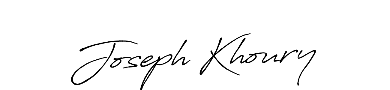 The best way (Antro_Vectra_Bolder) to make a short signature is to pick only two or three words in your name. The name Joseph Khoury include a total of six letters. For converting this name. Joseph Khoury signature style 7 images and pictures png