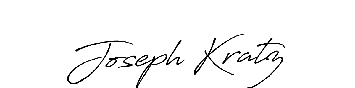 How to make Joseph Kratz signature? Antro_Vectra_Bolder is a professional autograph style. Create handwritten signature for Joseph Kratz name. Joseph Kratz signature style 7 images and pictures png