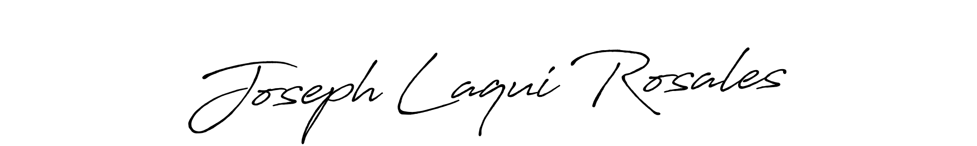 Joseph Laqui Rosales stylish signature style. Best Handwritten Sign (Antro_Vectra_Bolder) for my name. Handwritten Signature Collection Ideas for my name Joseph Laqui Rosales. Joseph Laqui Rosales signature style 7 images and pictures png