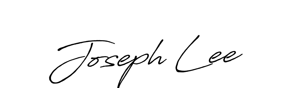 Create a beautiful signature design for name Joseph Lee. With this signature (Antro_Vectra_Bolder) fonts, you can make a handwritten signature for free. Joseph Lee signature style 7 images and pictures png