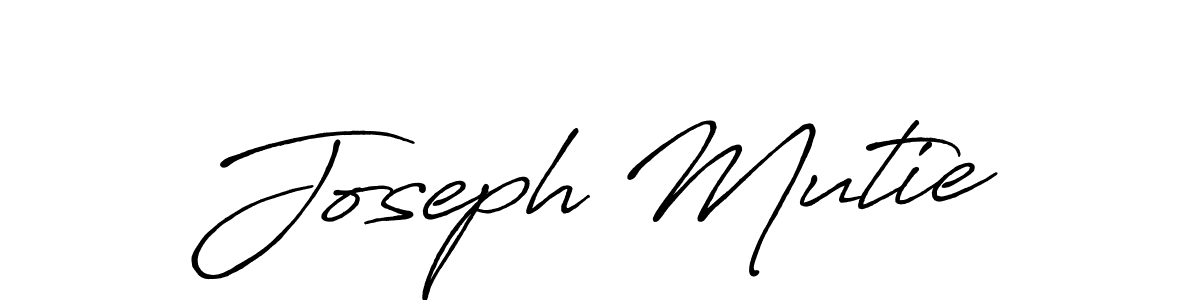 if you are searching for the best signature style for your name Joseph Mutie. so please give up your signature search. here we have designed multiple signature styles  using Antro_Vectra_Bolder. Joseph Mutie signature style 7 images and pictures png