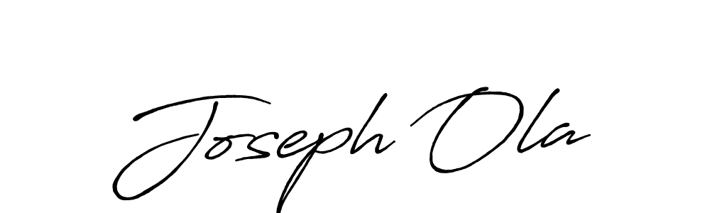 Use a signature maker to create a handwritten signature online. With this signature software, you can design (Antro_Vectra_Bolder) your own signature for name Joseph Ola. Joseph Ola signature style 7 images and pictures png