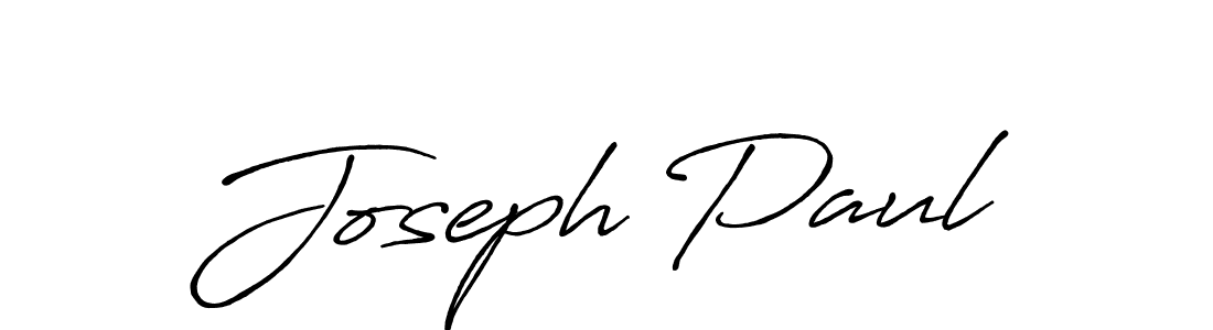 Also we have Joseph Paul name is the best signature style. Create professional handwritten signature collection using Antro_Vectra_Bolder autograph style. Joseph Paul signature style 7 images and pictures png