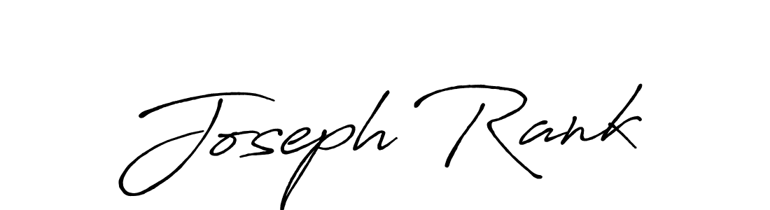 Also You can easily find your signature by using the search form. We will create Joseph Rank name handwritten signature images for you free of cost using Antro_Vectra_Bolder sign style. Joseph Rank signature style 7 images and pictures png