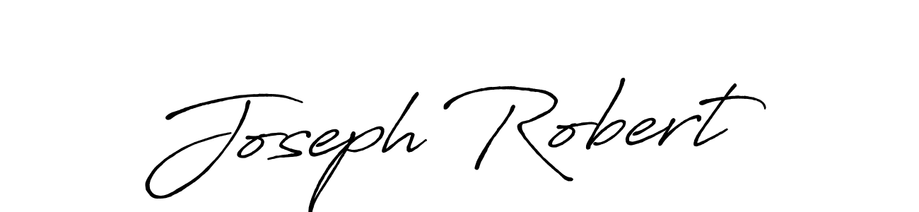 Joseph Robert stylish signature style. Best Handwritten Sign (Antro_Vectra_Bolder) for my name. Handwritten Signature Collection Ideas for my name Joseph Robert. Joseph Robert signature style 7 images and pictures png