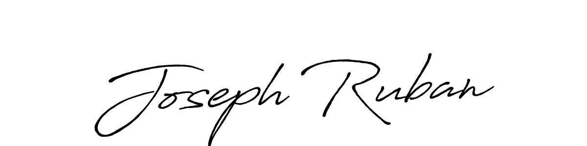 Design your own signature with our free online signature maker. With this signature software, you can create a handwritten (Antro_Vectra_Bolder) signature for name Joseph Ruban. Joseph Ruban signature style 7 images and pictures png