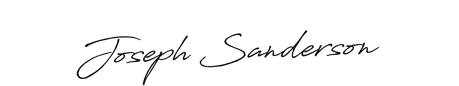 Use a signature maker to create a handwritten signature online. With this signature software, you can design (Antro_Vectra_Bolder) your own signature for name Joseph Sanderson. Joseph Sanderson signature style 7 images and pictures png