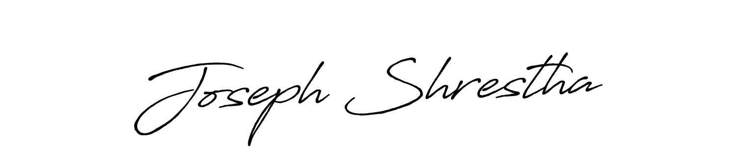 How to make Joseph Shrestha signature? Antro_Vectra_Bolder is a professional autograph style. Create handwritten signature for Joseph Shrestha name. Joseph Shrestha signature style 7 images and pictures png