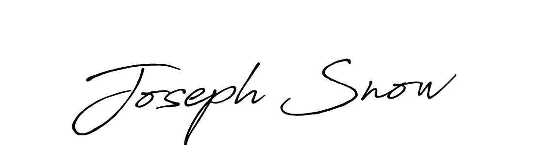 How to make Joseph Snow signature? Antro_Vectra_Bolder is a professional autograph style. Create handwritten signature for Joseph Snow name. Joseph Snow signature style 7 images and pictures png