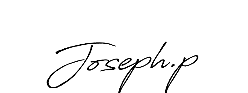 You should practise on your own different ways (Antro_Vectra_Bolder) to write your name (Joseph.p) in signature. don't let someone else do it for you. Joseph.p signature style 7 images and pictures png