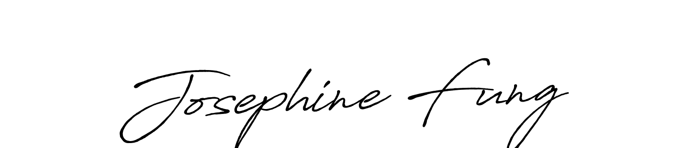 Josephine Fung stylish signature style. Best Handwritten Sign (Antro_Vectra_Bolder) for my name. Handwritten Signature Collection Ideas for my name Josephine Fung. Josephine Fung signature style 7 images and pictures png