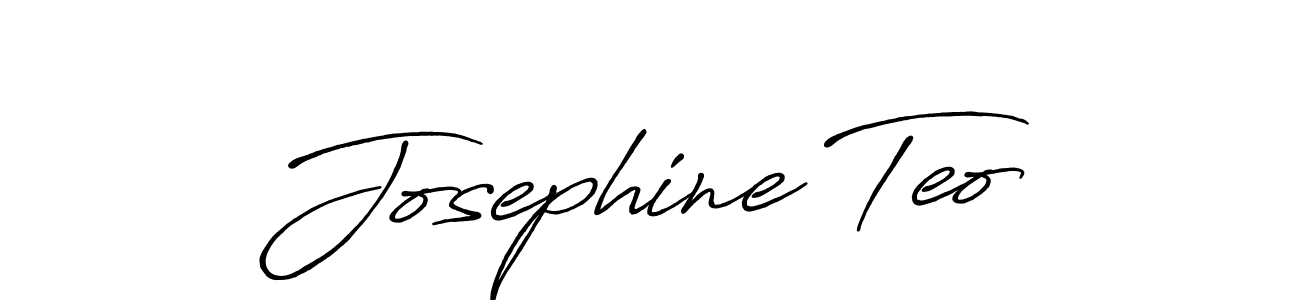 Design your own signature with our free online signature maker. With this signature software, you can create a handwritten (Antro_Vectra_Bolder) signature for name Josephine Teo. Josephine Teo signature style 7 images and pictures png