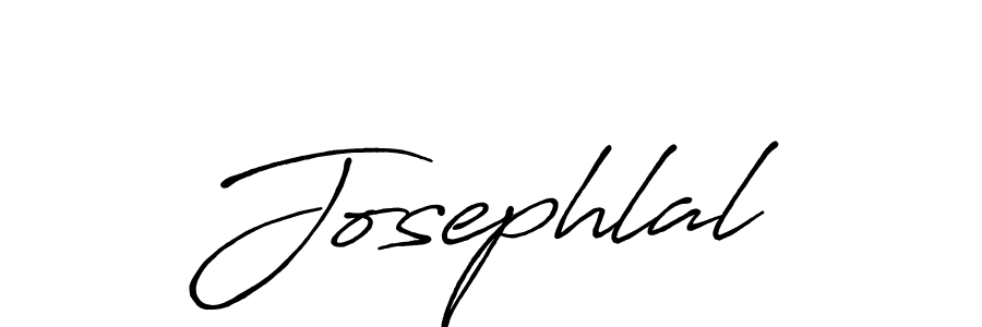 Design your own signature with our free online signature maker. With this signature software, you can create a handwritten (Antro_Vectra_Bolder) signature for name Josephlal. Josephlal signature style 7 images and pictures png