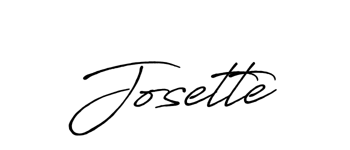 It looks lik you need a new signature style for name Josette. Design unique handwritten (Antro_Vectra_Bolder) signature with our free signature maker in just a few clicks. Josette signature style 7 images and pictures png