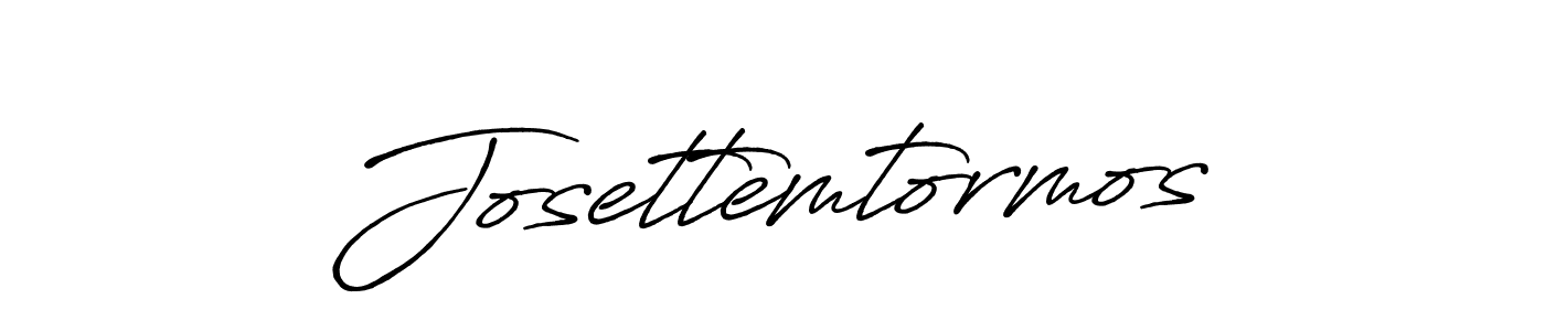 if you are searching for the best signature style for your name Josettemtormos. so please give up your signature search. here we have designed multiple signature styles  using Antro_Vectra_Bolder. Josettemtormos signature style 7 images and pictures png