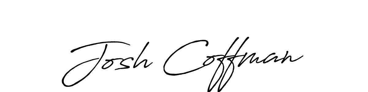 Antro_Vectra_Bolder is a professional signature style that is perfect for those who want to add a touch of class to their signature. It is also a great choice for those who want to make their signature more unique. Get Josh Coffman name to fancy signature for free. Josh Coffman signature style 7 images and pictures png