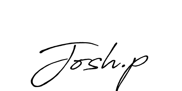 Antro_Vectra_Bolder is a professional signature style that is perfect for those who want to add a touch of class to their signature. It is also a great choice for those who want to make their signature more unique. Get Josh.p name to fancy signature for free. Josh.p signature style 7 images and pictures png