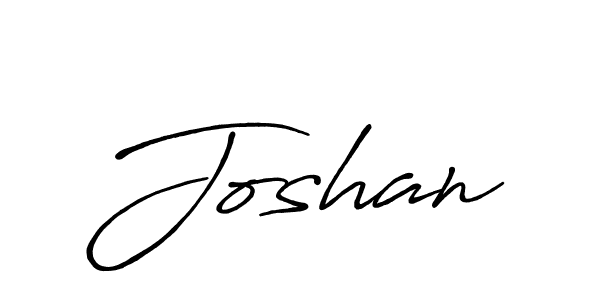 Joshan stylish signature style. Best Handwritten Sign (Antro_Vectra_Bolder) for my name. Handwritten Signature Collection Ideas for my name Joshan. Joshan signature style 7 images and pictures png