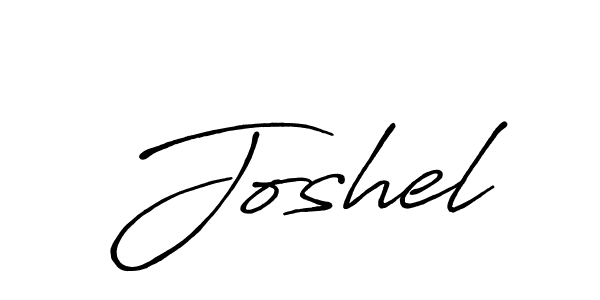 How to make Joshel name signature. Use Antro_Vectra_Bolder style for creating short signs online. This is the latest handwritten sign. Joshel signature style 7 images and pictures png