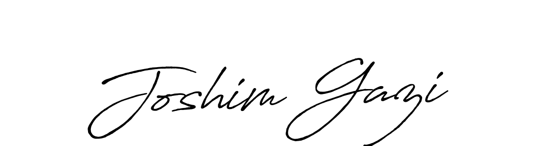 Make a short Joshim Gazi signature style. Manage your documents anywhere anytime using Antro_Vectra_Bolder. Create and add eSignatures, submit forms, share and send files easily. Joshim Gazi signature style 7 images and pictures png