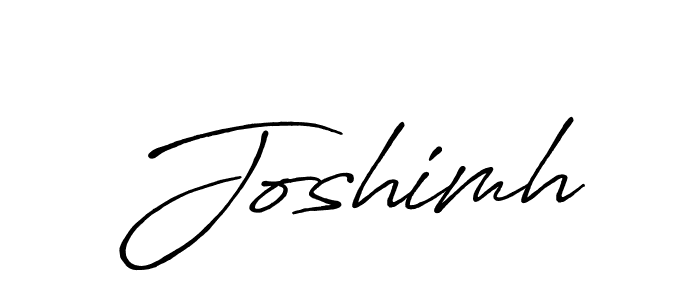 Make a beautiful signature design for name Joshimh. Use this online signature maker to create a handwritten signature for free. Joshimh signature style 7 images and pictures png