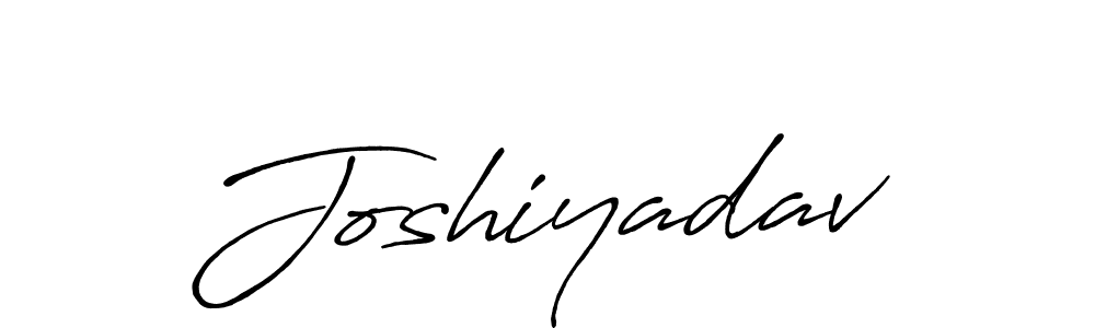 How to make Joshiyadav name signature. Use Antro_Vectra_Bolder style for creating short signs online. This is the latest handwritten sign. Joshiyadav signature style 7 images and pictures png